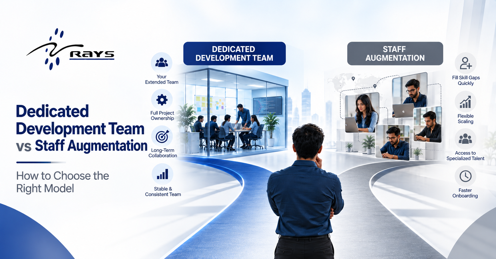 Dedicated Development Team vs Staff Augmentation: How to Choose the Right Model