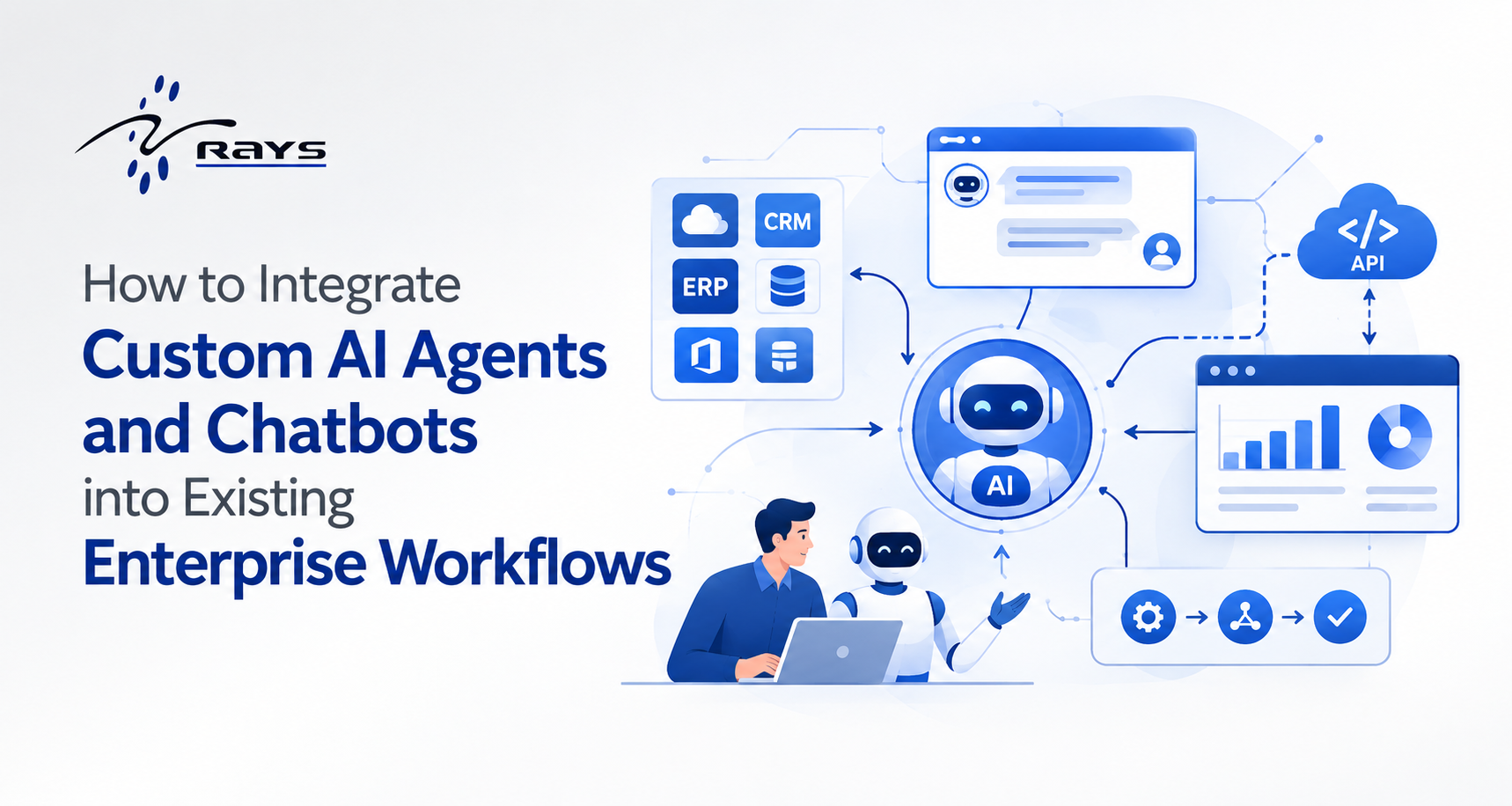 How to Integrate Custom AI Agents and Chatbots into Existing Enterprise Workflows